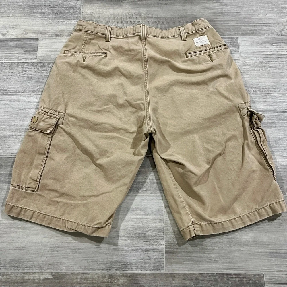 Ralph Lauren Shorts Men Size 31 Tan Vintage Polo Jeans Freighter Cargos Military